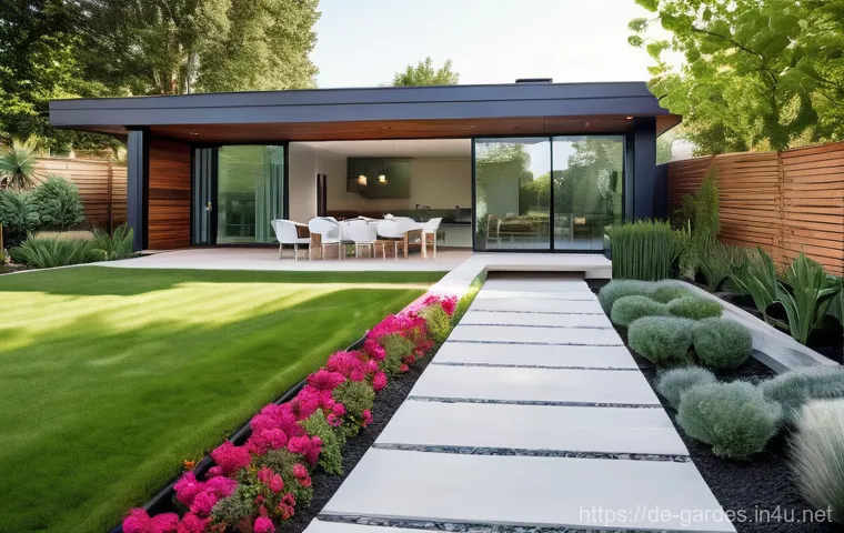 원예디자이너 연봉 상승 팁 - **Prompt for Sustainable Garden Design:**
    "A vibrant, lush, and ecologically friendly garden in ...