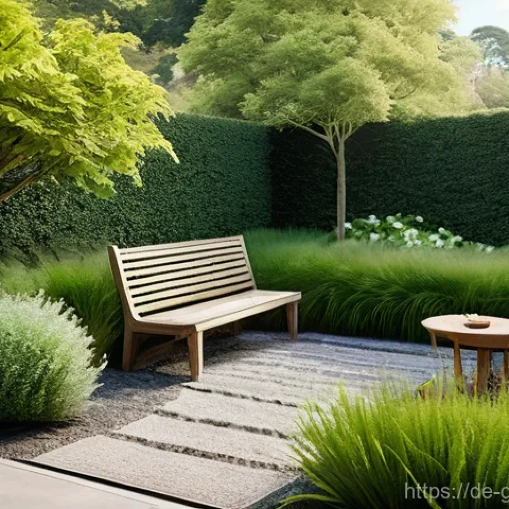 원예디자이너 실무 경험 공유 - **Prompt 1: The Visionary Gardener's Planning Session**
    "A serene and inviting garden scene bath...